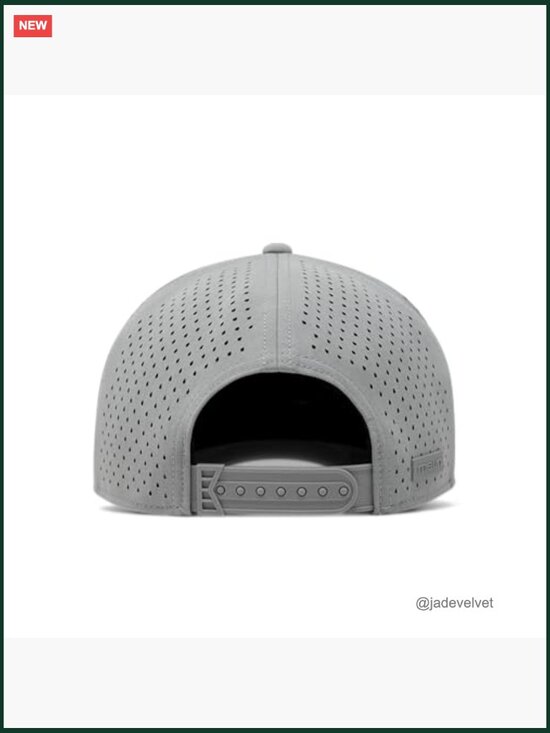 Water-Resistant Snapback Hat, Performance Baseball Cap, Hydro Repellent, Unisex